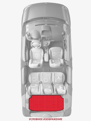 ЭВА коврики «Queen Lux» багажник для Volvo 760
